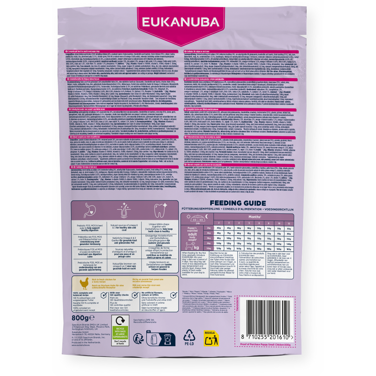 Eukanuba Puppy Small Breed Fresh Chicken