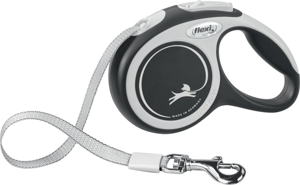 Flexi New Comfort Nauha, L 8m musta