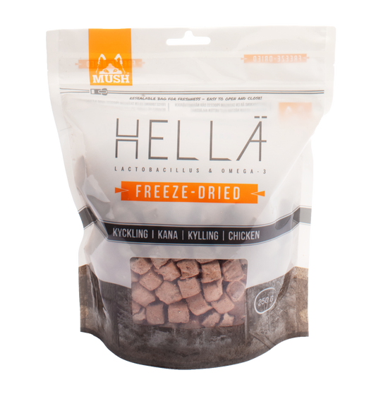 MUSH Hellä Kana Freeze-Dried 250g