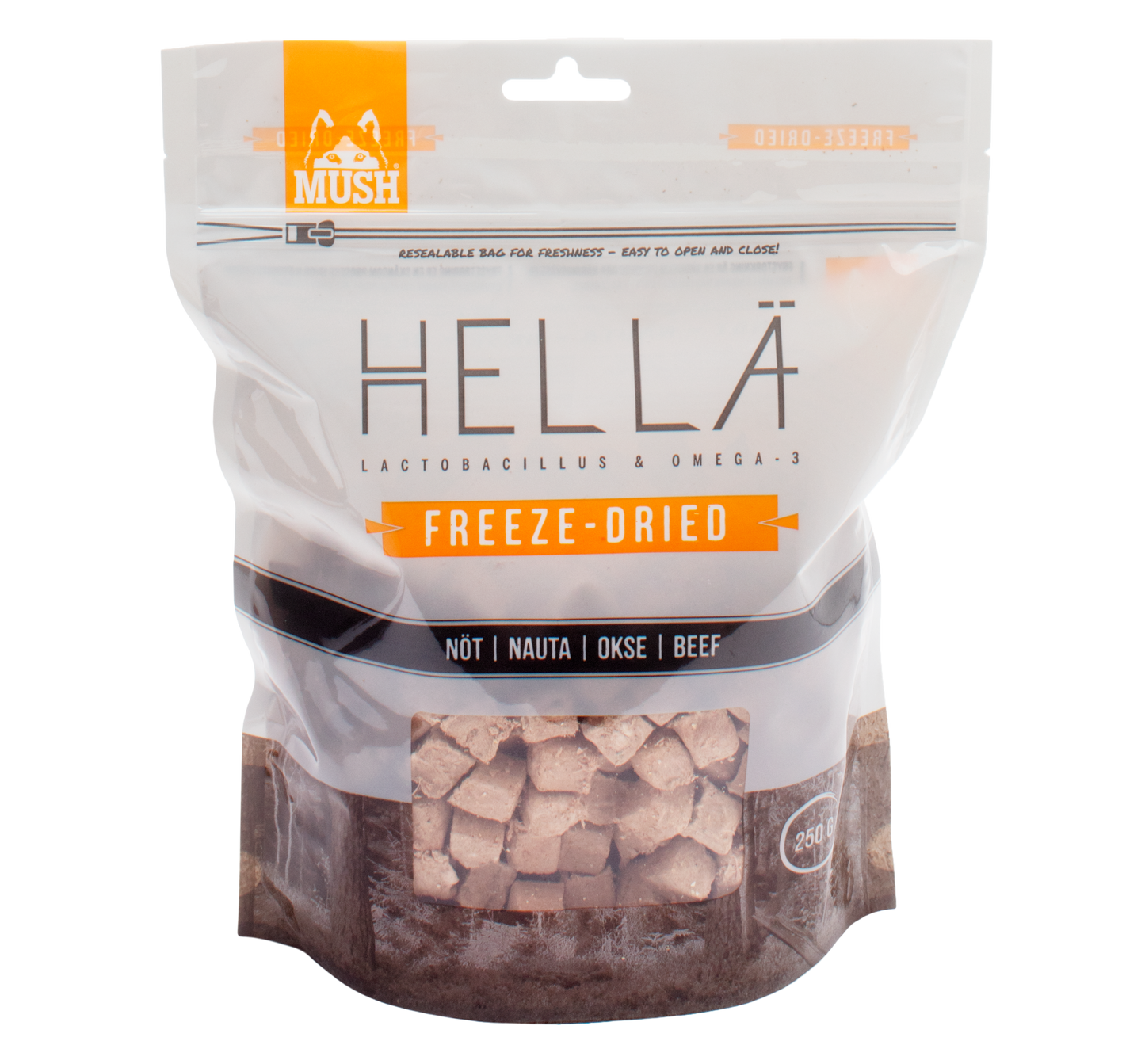 MUSH Hellä Nauta Freeze-Dried 250g