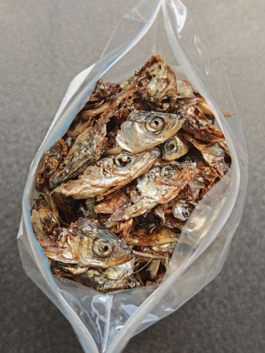 Kotimaiset kuivatut muikun päät, 100g