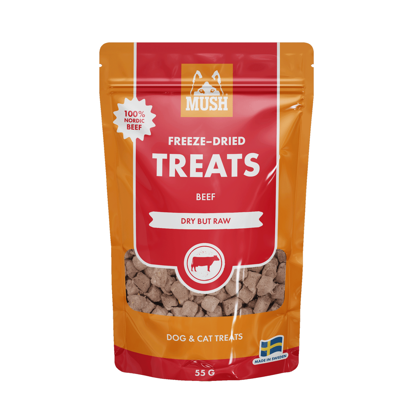 Mush Freeze-Dried Treats Nauta 55g