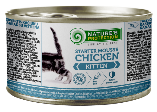 NP Kitten Starter Mousse Kana 200g