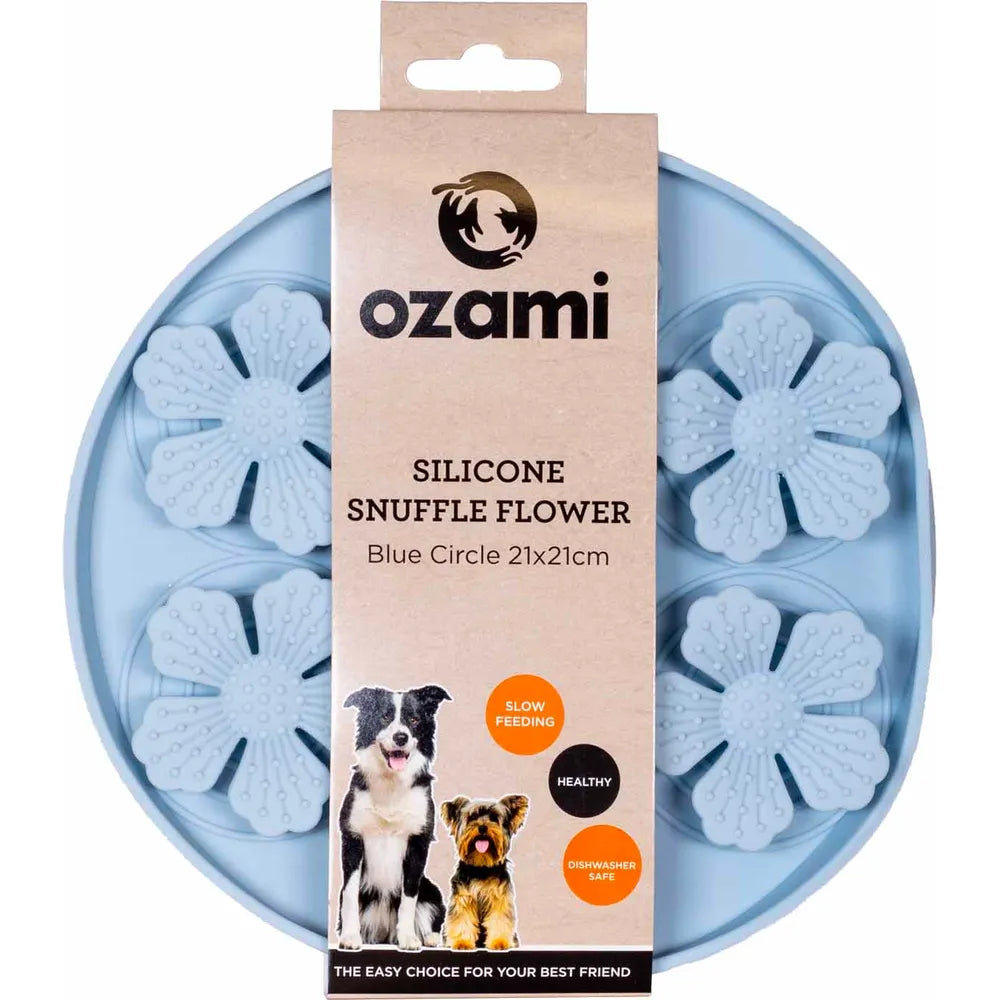 Ozami Snuffle nuolumatto imukupeilla - Sininen Kukka 21cm