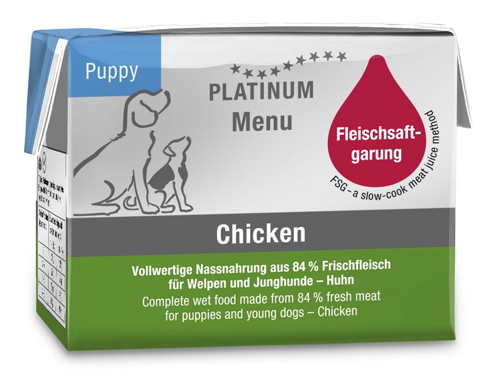 Platinum Dog Menu Chicken Puppy 90g
