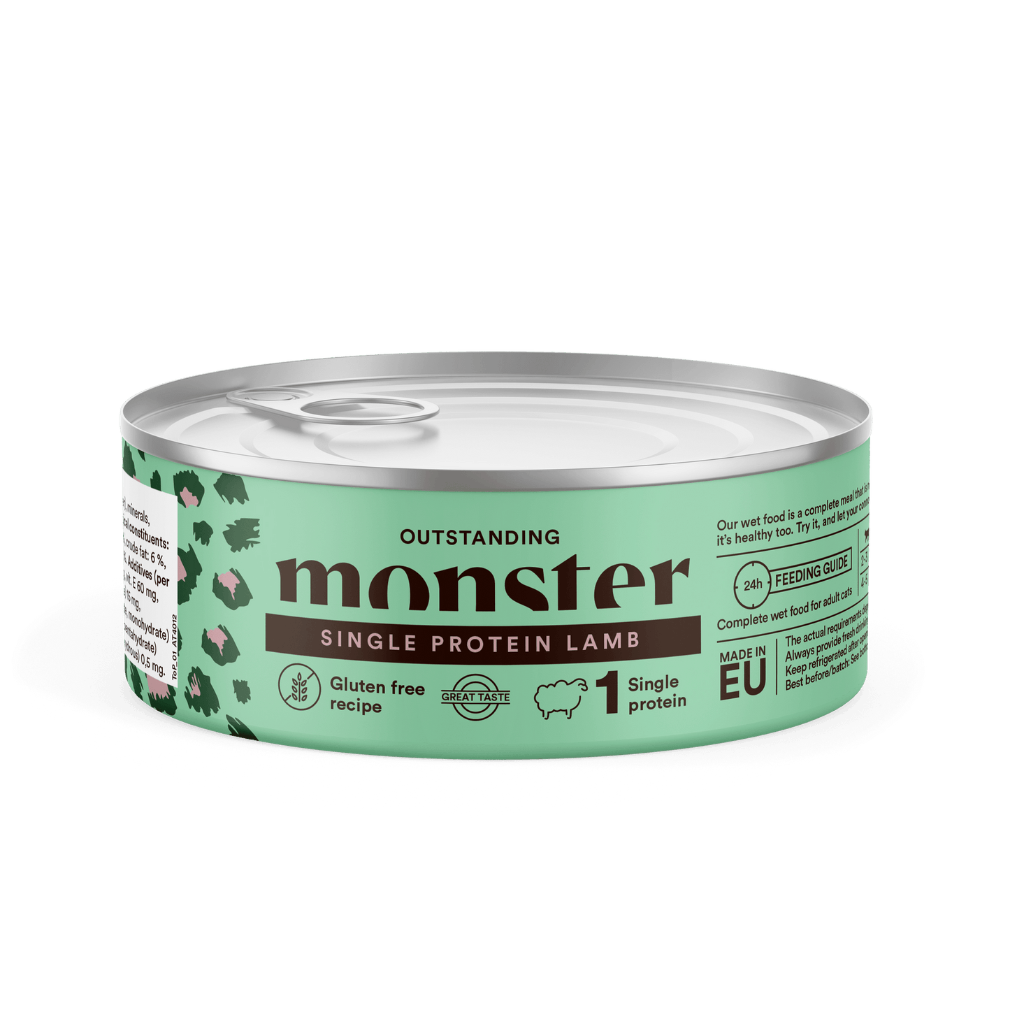 Monster Cat Adult Single Protein Lamb 100g