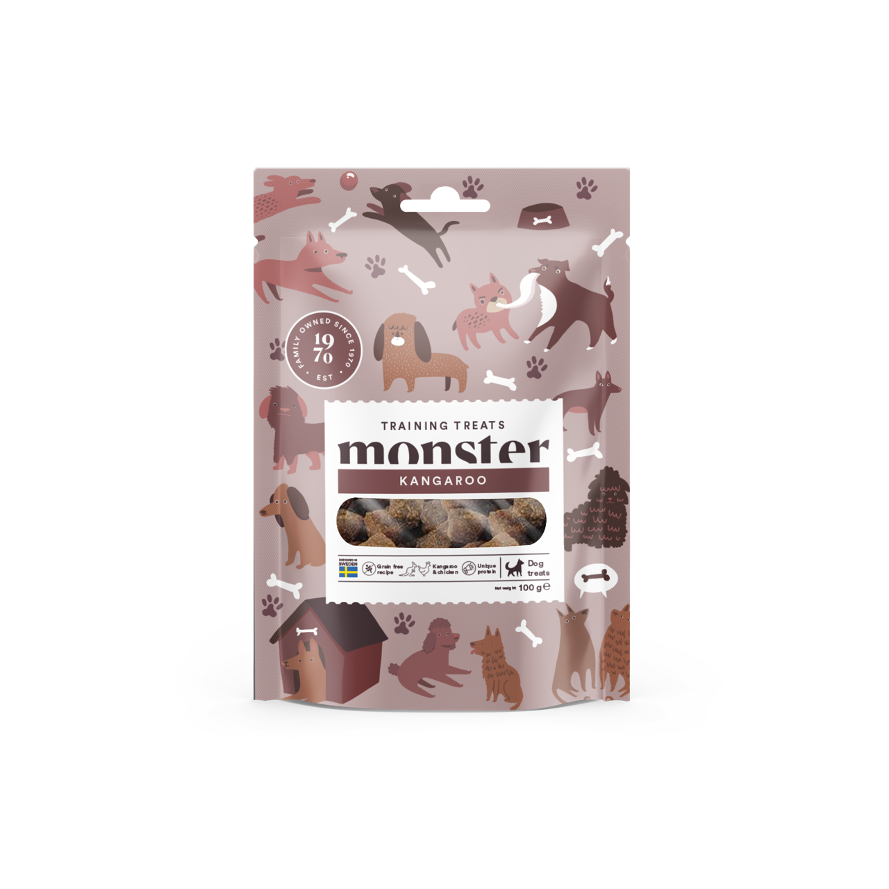 Monster Dog Training Treats Chicken&Kangaroo 100g