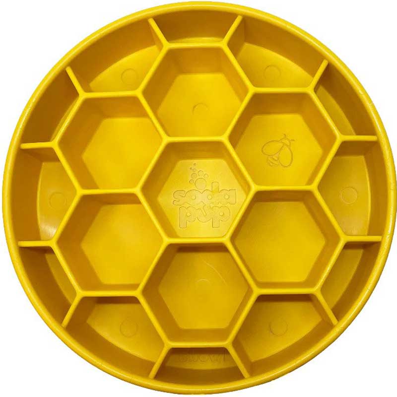 Sodapup Honeycomb ahmimisenestokuppi - keltainen