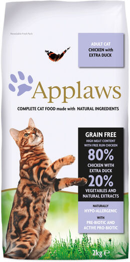 Applaws kissa adult kana&ankka