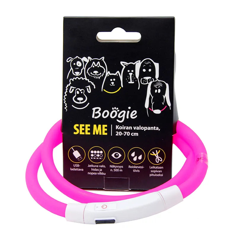 Boogie See Me valopanta ladattava, pinkki 20-70cm