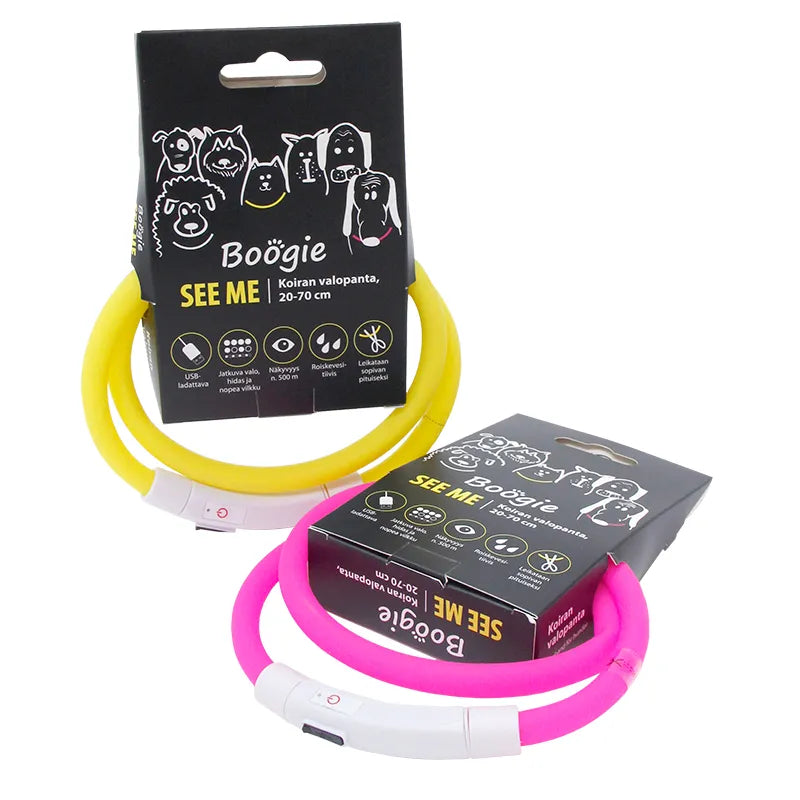Boogie See Me valopanta ladattava, pinkki 20-70cm
