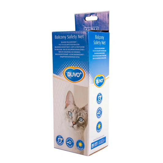 Duvo+ kissan turvaverkko parvekkeelle