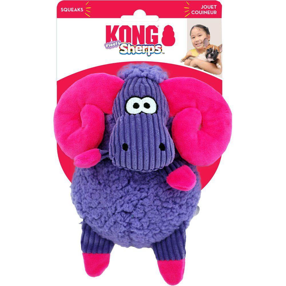 Kong Sherps Floofs Big Horn koiran pehmolelu, M