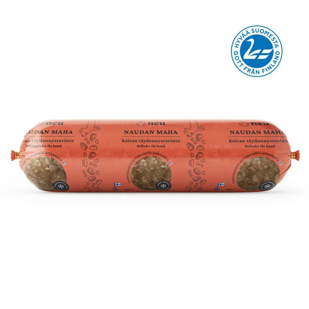 Neu Naudan maha, 500g kotimainen raaka maha