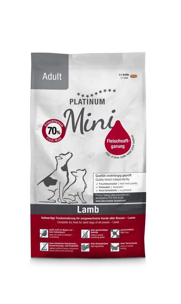Platinum Adult Lammas Mini 900g