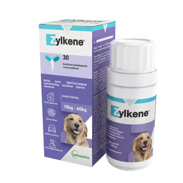 Zylkene 15-60kg, koirille (30 kapselia)