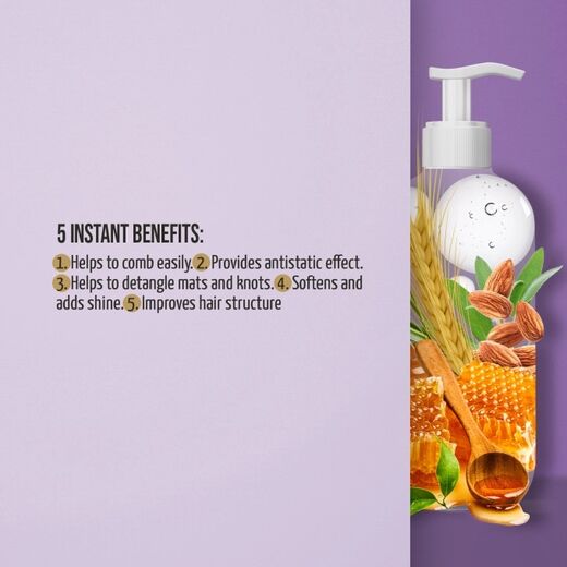 Tauro Natural Care Leave-in spray takuille, 250ml