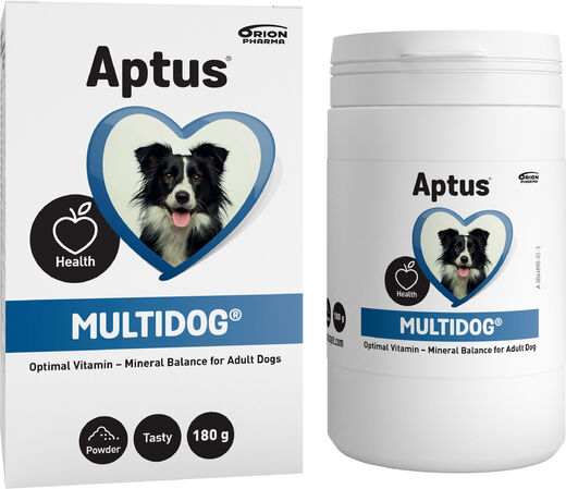 Aptus Multidog vitamiinilisä koira 180g, jauhe