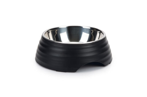 BZ Koiran ruokakuppi Rimpu musta - 350ml