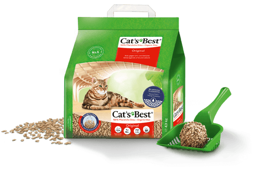 Cat's Best Original kissanhiekka 4,3kg/10l paakkuuntuva