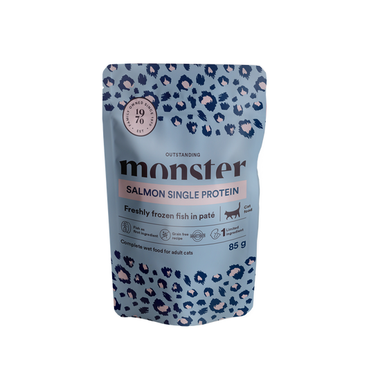 Monster Cat Pouches Adult Salmon