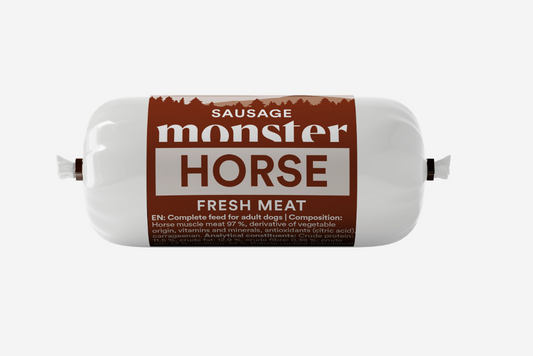 Monster Dog Sausage Horse - Hevonen treenimakkara