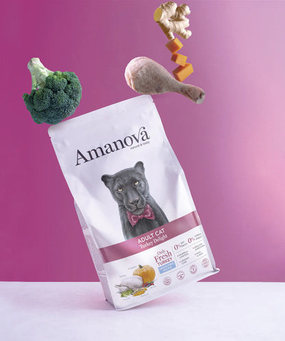 Amanova Cat Adult Grain Free Kalkkuna&Kurpitsa