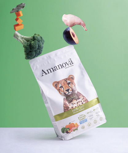 Amanova Cat Adult Grain Free Kani&Kurpitsa