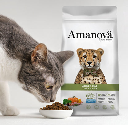 Amanova Cat Adult Grain Free Kani&Kurpitsa
