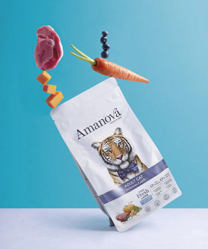 Amanova Cat Adult Grain Free Lammas&Kurpitsa