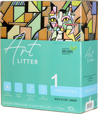 Art Litter kissanhiekka Unscented 10L