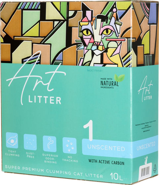 Art Litter kissanhiekka Unscented 10L