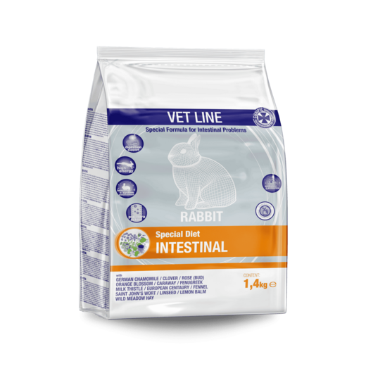 Cunipic Vetline tukiruoka kanin suolisto-ongelmiin, 1,4kg