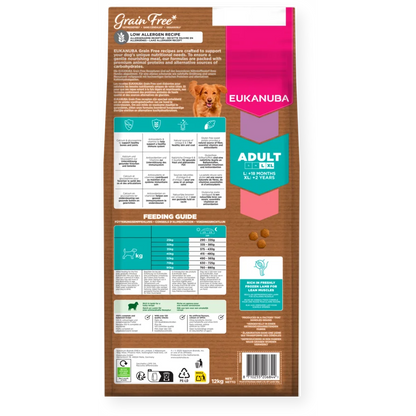 EUKANUBA Adult Large Grainfree Lamb 12kg