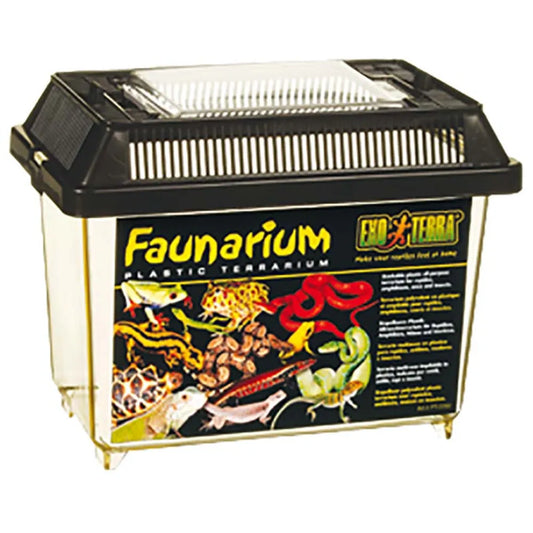 Exoterra Faunarium muovinen kuljetusboxi nro 1 XS 18x11,6x14,5cm
