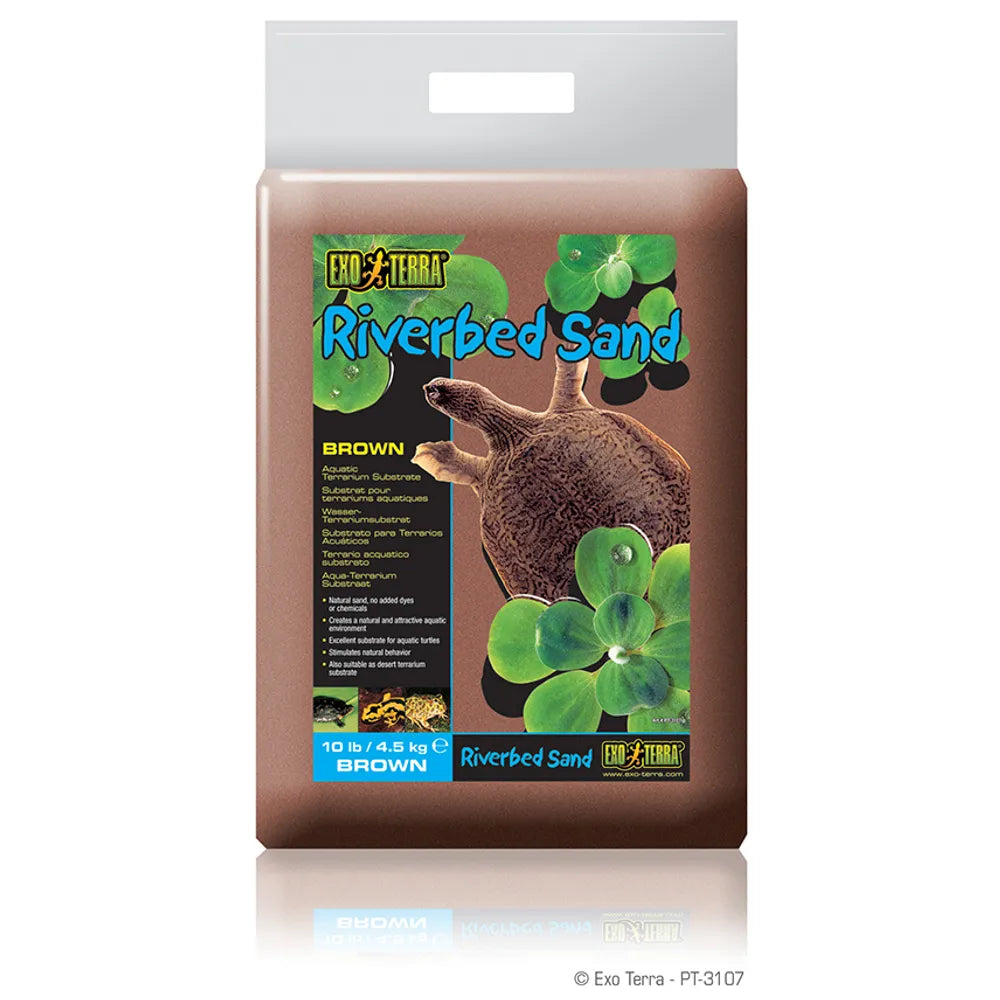 ExoTerra Riverbed Sand Ruskea 4.5kg