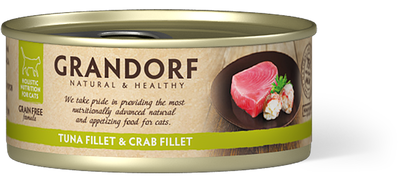 Grandorf Cat Tuna Fillet&Crab Fillet 70g