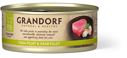 Grandorf Cat Tuna Fillet&Crab Fillet 70g