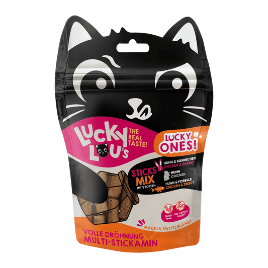 Lucky Lou Lucky Ones Sticks Mixpack 50g (kana, kani, taimen)