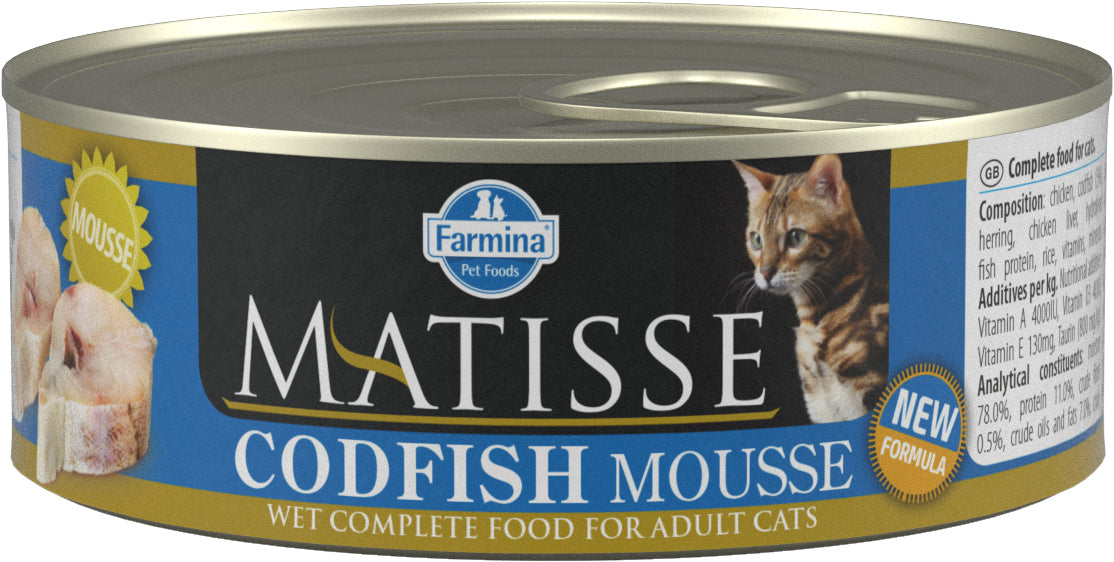 Matisse Cat Codfish Mousse 85g