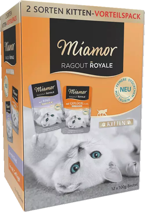 Miamor Ragout Royale Jelly KITTEN 12x100g