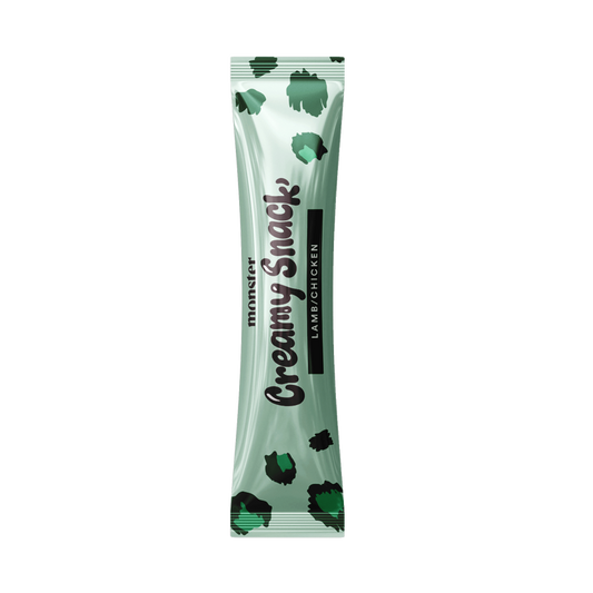 Monster Cat Creamy Snack Lamb/Chicken 6x15g - Kissan herkkutahna