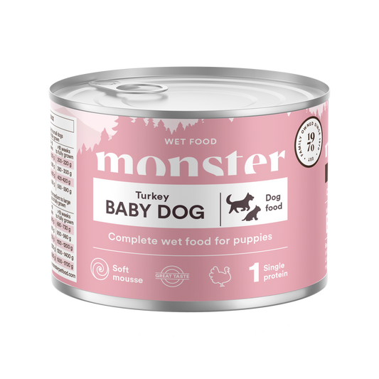 Monster Dog Baby Mousse 190g