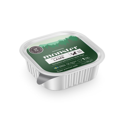 Monster Dog Adult Lamb Paté 150g