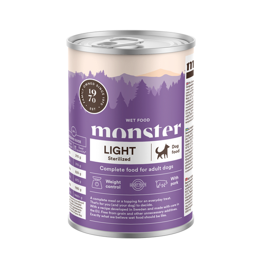 Monster Dog Light/Sterilised 400g