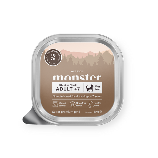 Monster Dog Senior Chicken/Pork Paté 150g