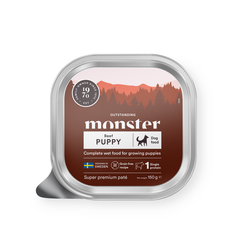 Monster Dog Puppy Beef Paté 150g