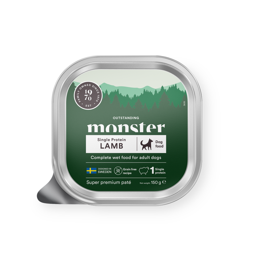 Monster Dog Adult Lamb Paté 150g