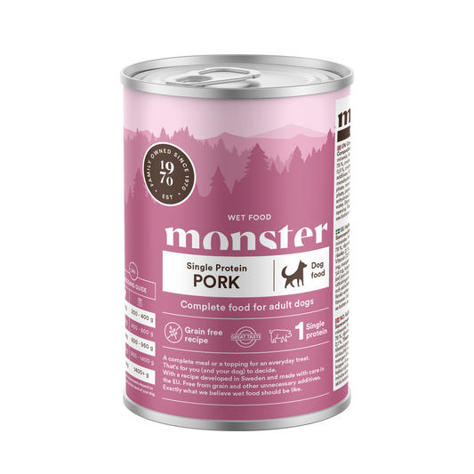 Monster Dog Single Pork 400g