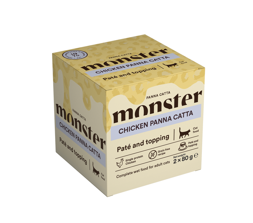 Monster Cat Chicken Panna Catta 2x80g